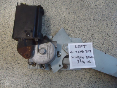 Left Window Arm - Temp. Bolt Position_Rear View.JPG and 